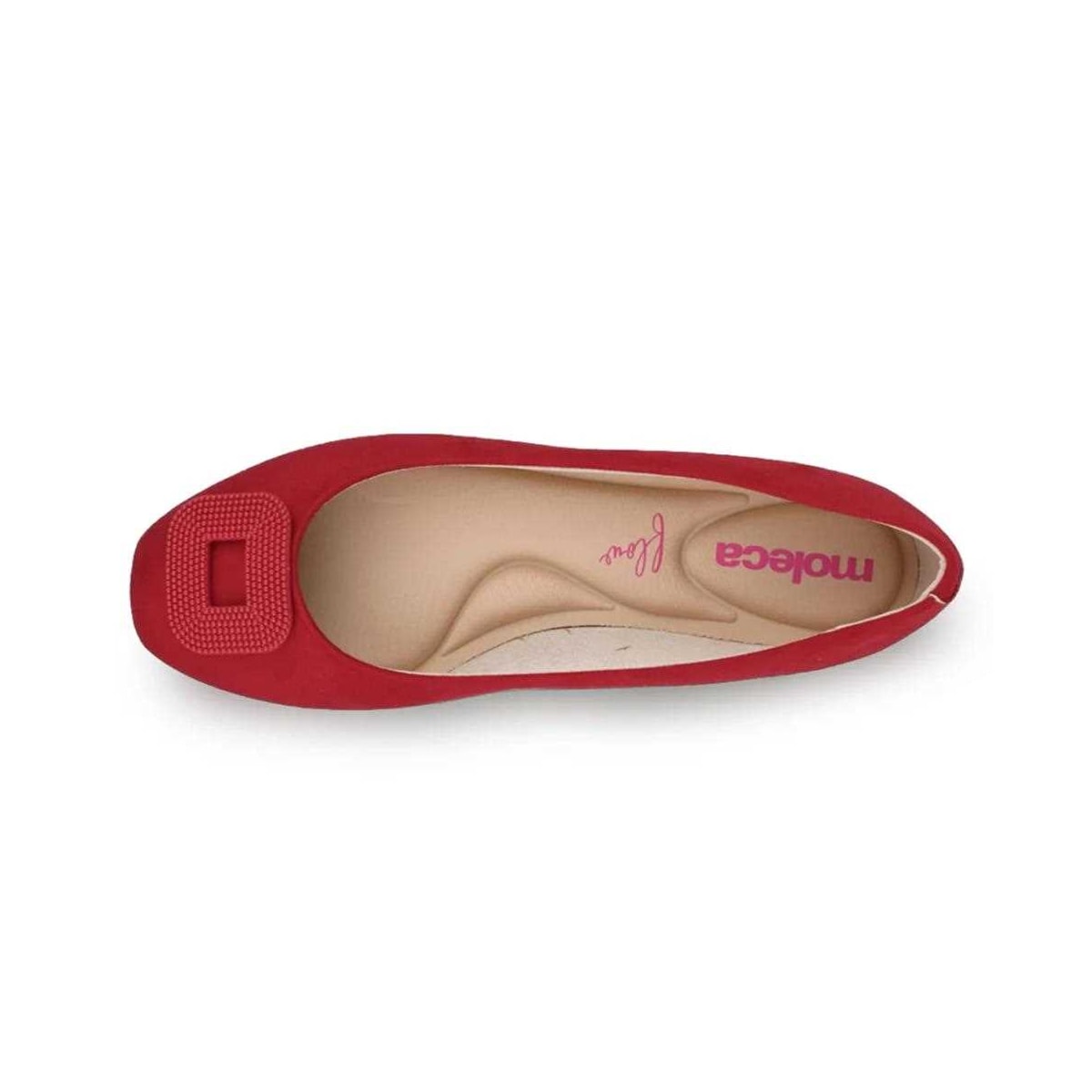Sapatilha Moleca 5724.101 Vermelho