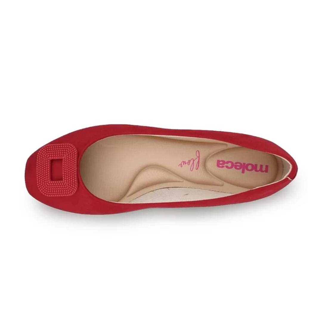Sapatilha Moleca 5724.101 Vermelho Sapatilha Moleca 5724.101 Vermelho