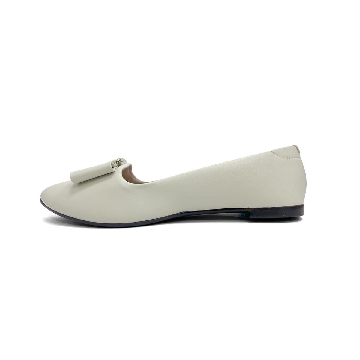 Sapatilha Moleca Bico Fino 5635.879 Branco Off Sapatilha Moleca Bico Fino 5635.879 Branco Off