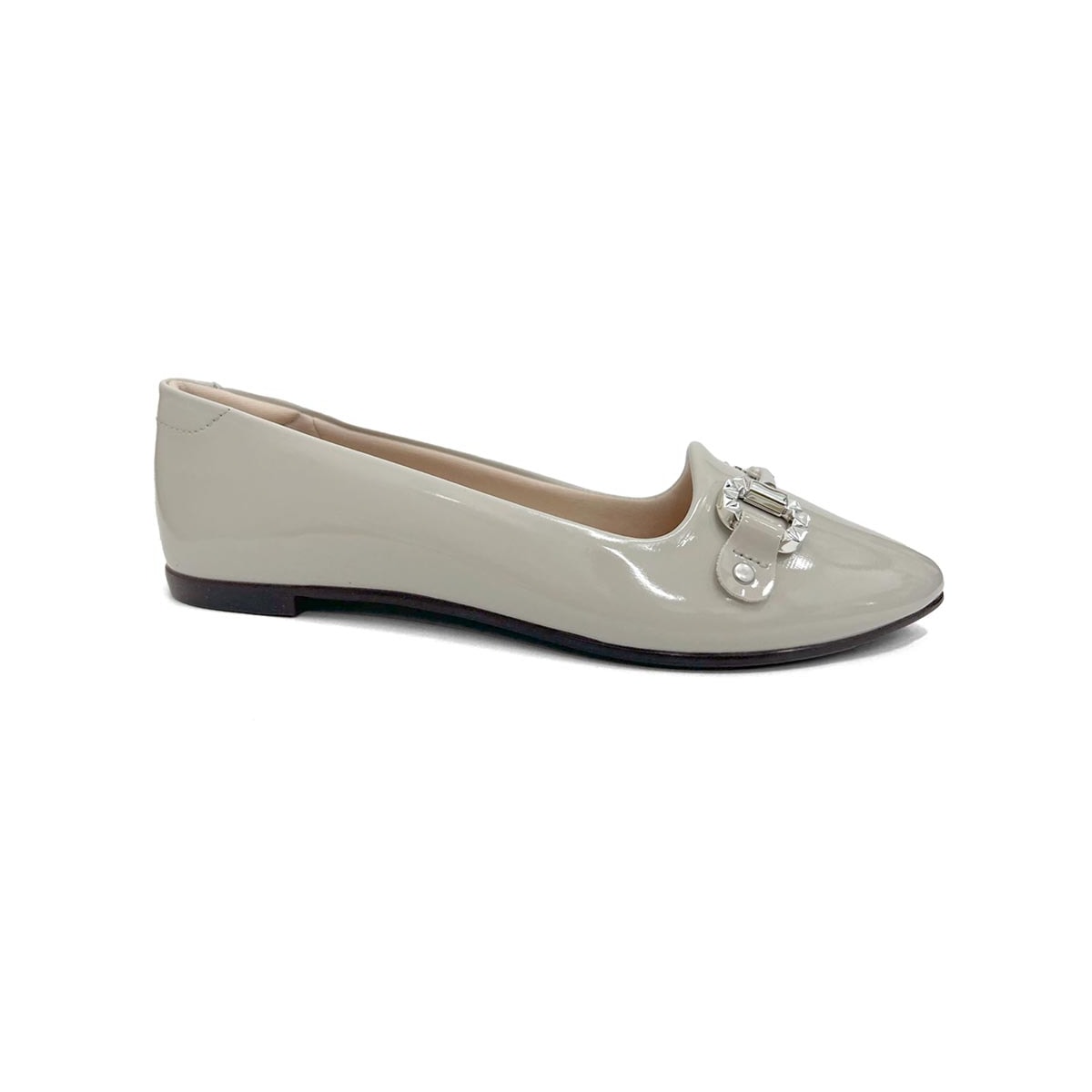 Sapatilha Moleca Bico Fino 5635.880 Cinza Sapatilha Moleca Bico Fino 5635.880 Cinza