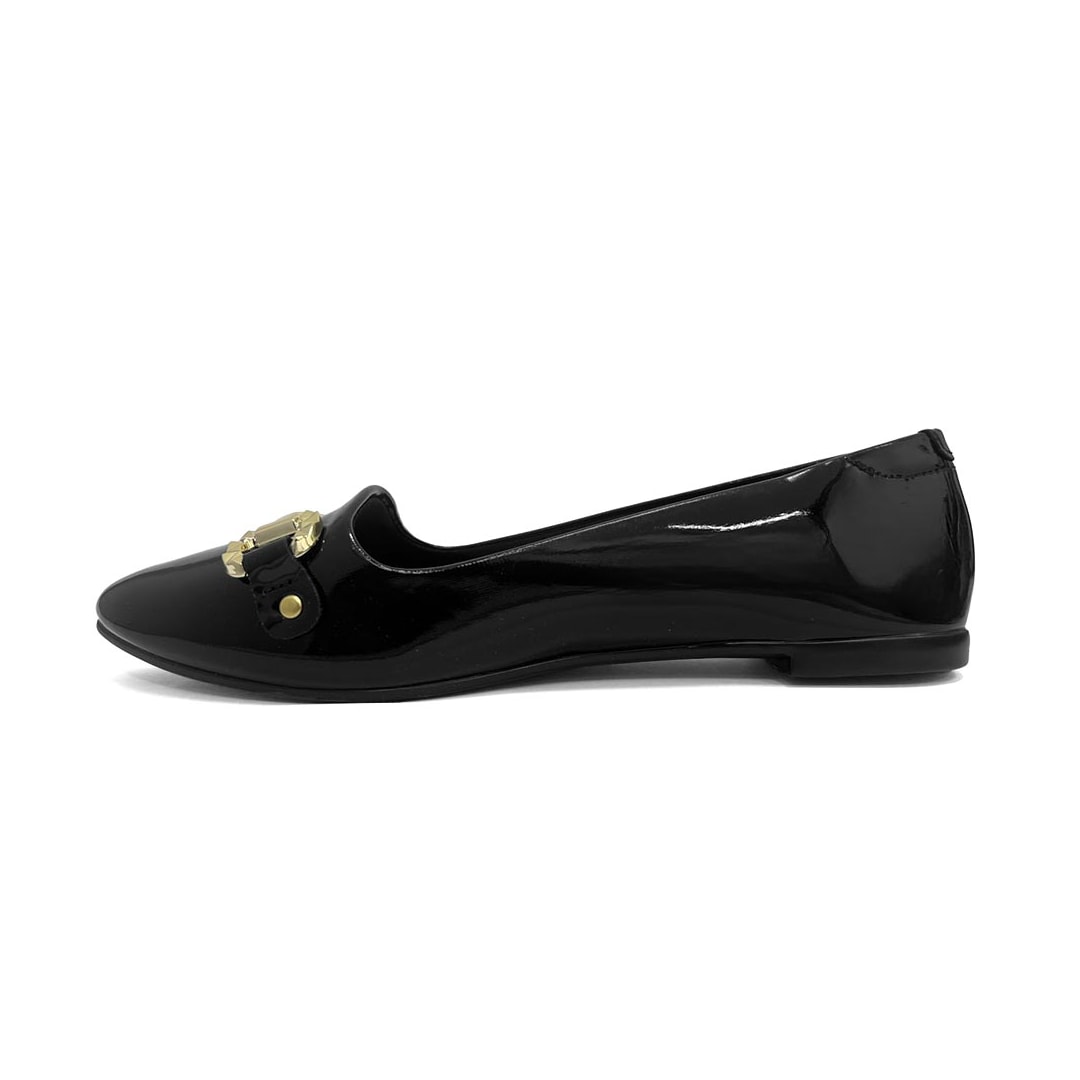 Sapatilha Moleca Bico Fino 5635.880 Preto Sapatilha Moleca Bico Fino 5635.880 Preto