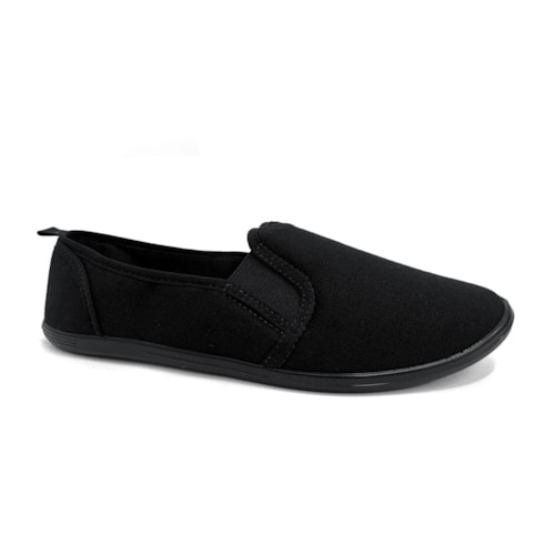 Sapatilha Moleca Brim Tradicional 520.1120 Preto