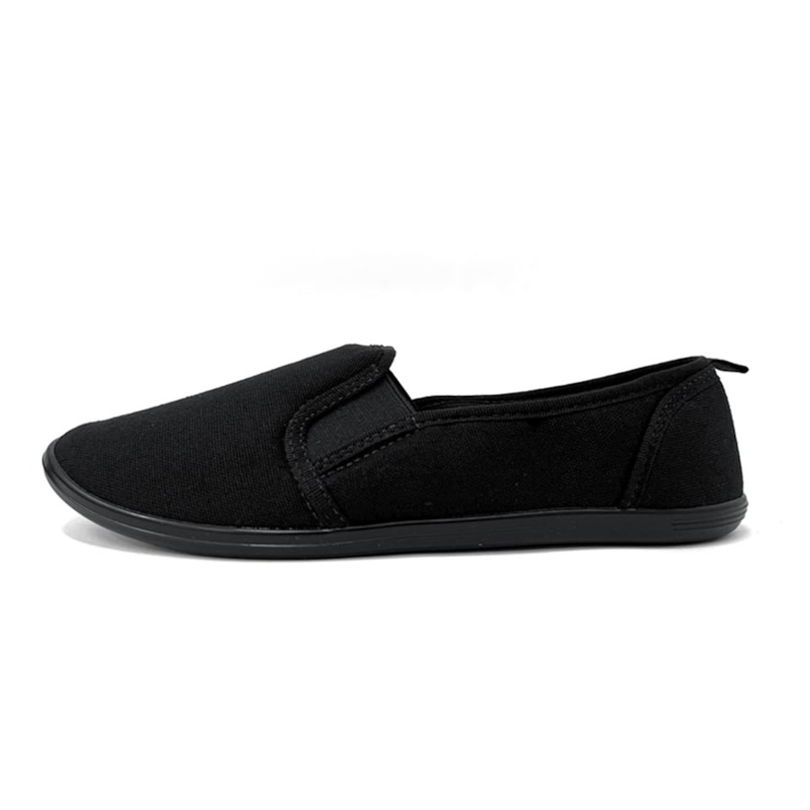 Sapatilha Moleca Brim Tradicional 520.1120 Preto