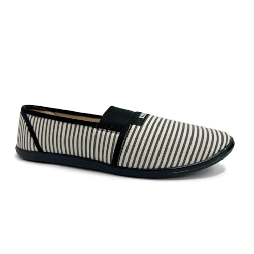 Sapatilha Moleca Brim Tradicional 520.59 Multi Preto