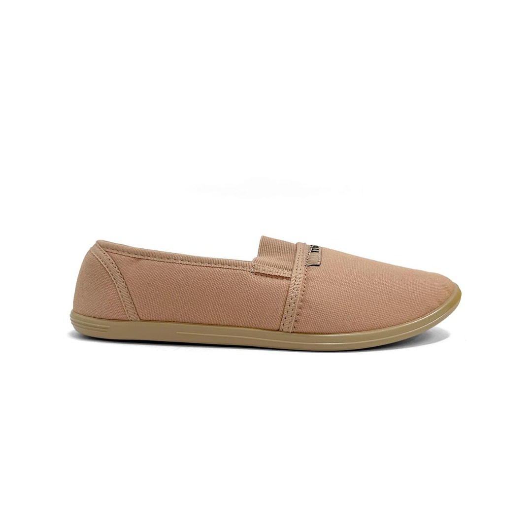 Sapatilha Moleca Brim Tradicional 520.59 Nude
