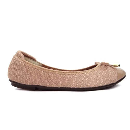 Detalhe - Sapatilha Moleca Com Elástico 5770.102 Nude