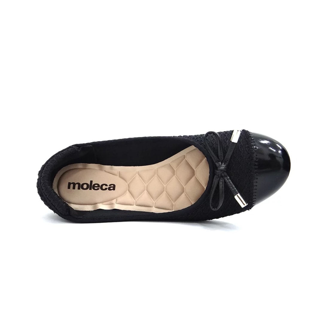 Sapatilha Moleca Com Elástico 5770.102 Preto Sapatilha Moleca Com Elástico 5770.102 Preto