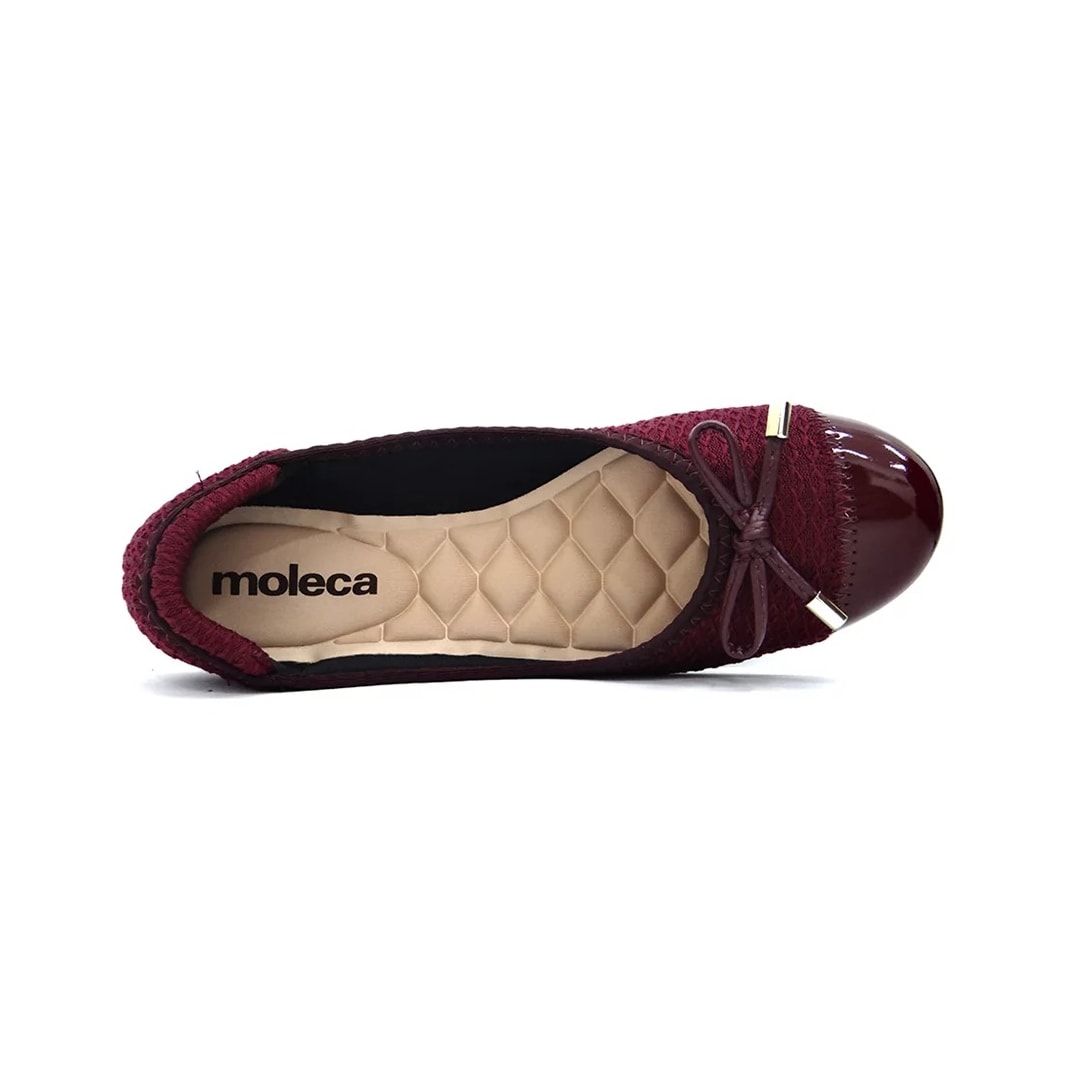 Sapatilha Moleca Com Elástico 5770.102 Vinho Sapatilha Moleca Com Elástico 5770.102 Vinho