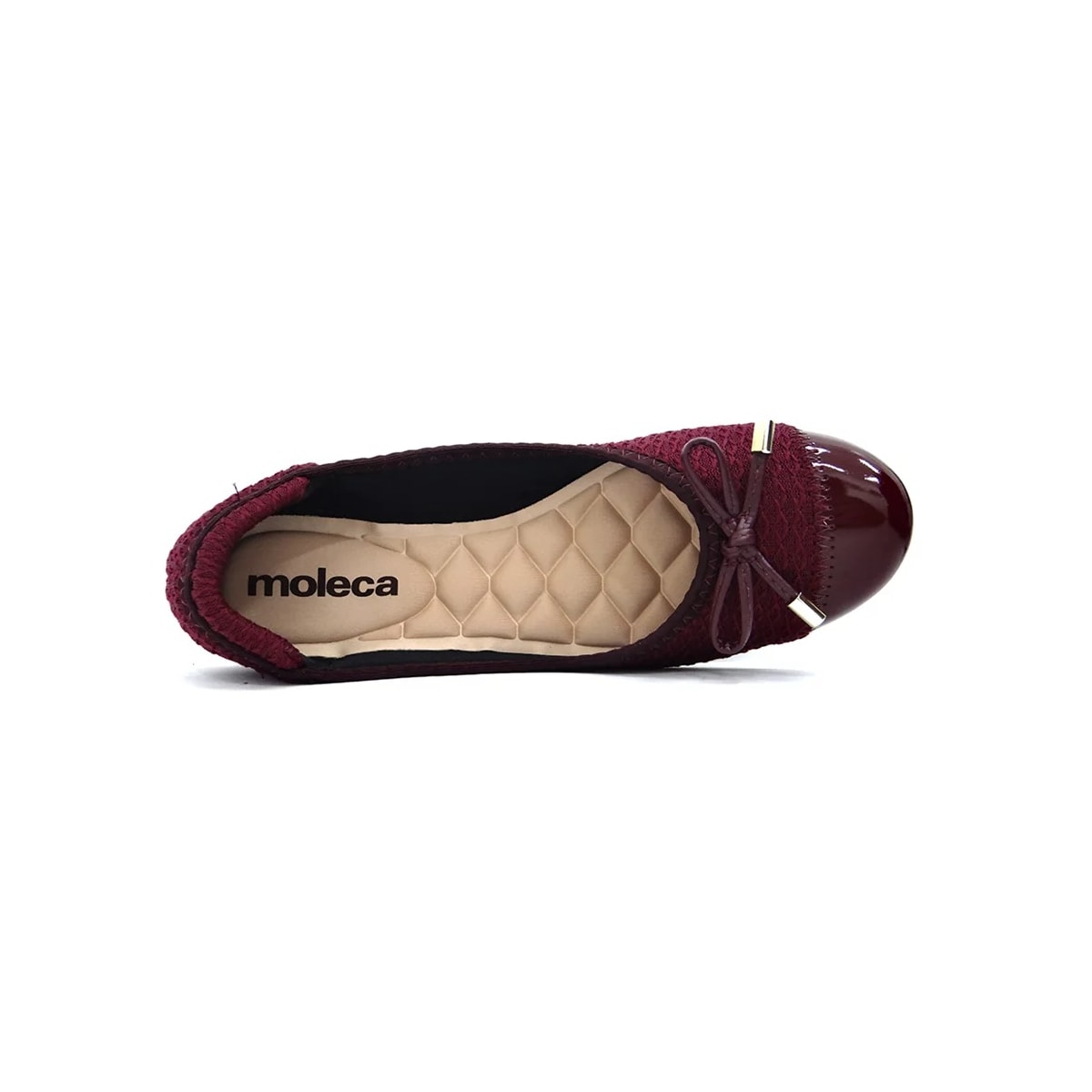 Sapatilha Moleca Com Elástico 5770.102 Vinho Sapatilha Moleca Com Elástico 5770.102 Vinho
