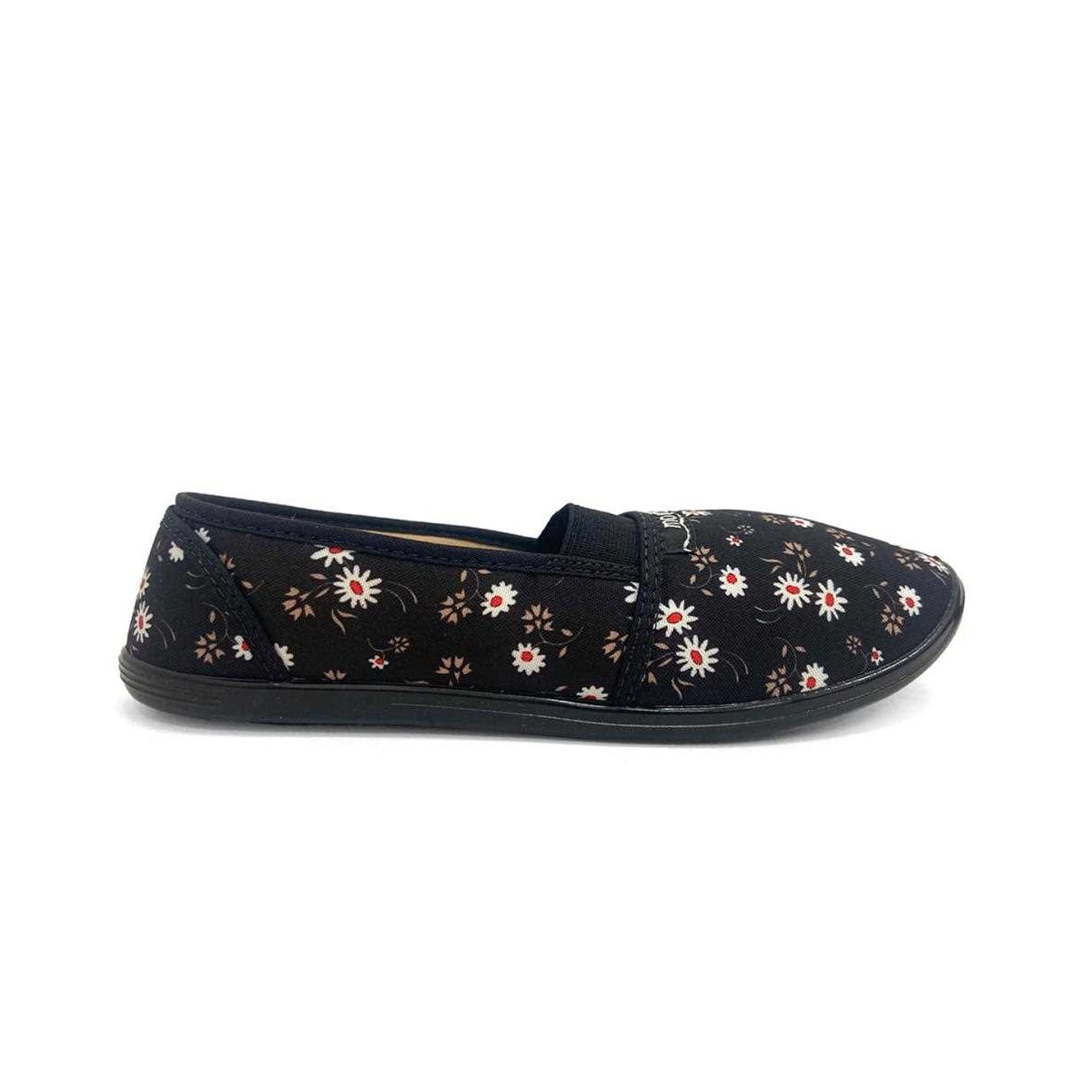 Sapatilha Moleca de Brim 520.59 Multi Preto