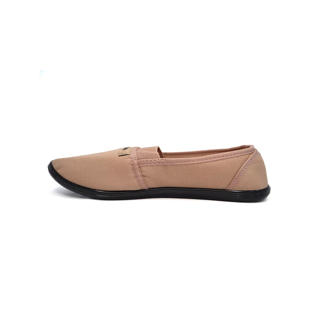 Sapatilha Moleca de Brim 520.59 Nude