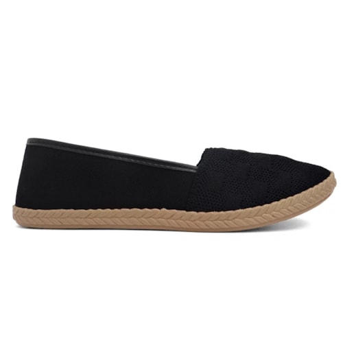 Sapatilha Moleca Espadrille 5287.297 Preto