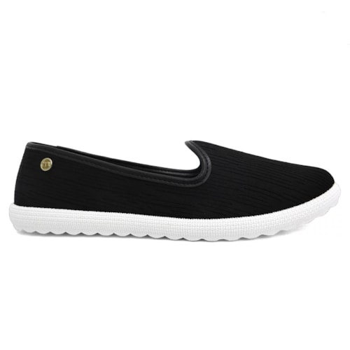 Sapatilha Moleca Espadrille 5748.100 Preto