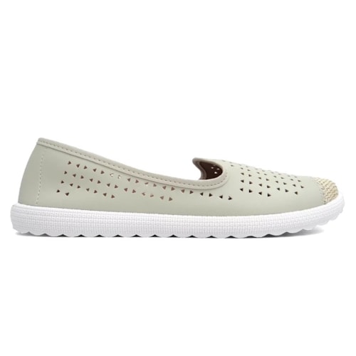 Sapatilha Moleca Espadrille 5748.119 Branco/Cru