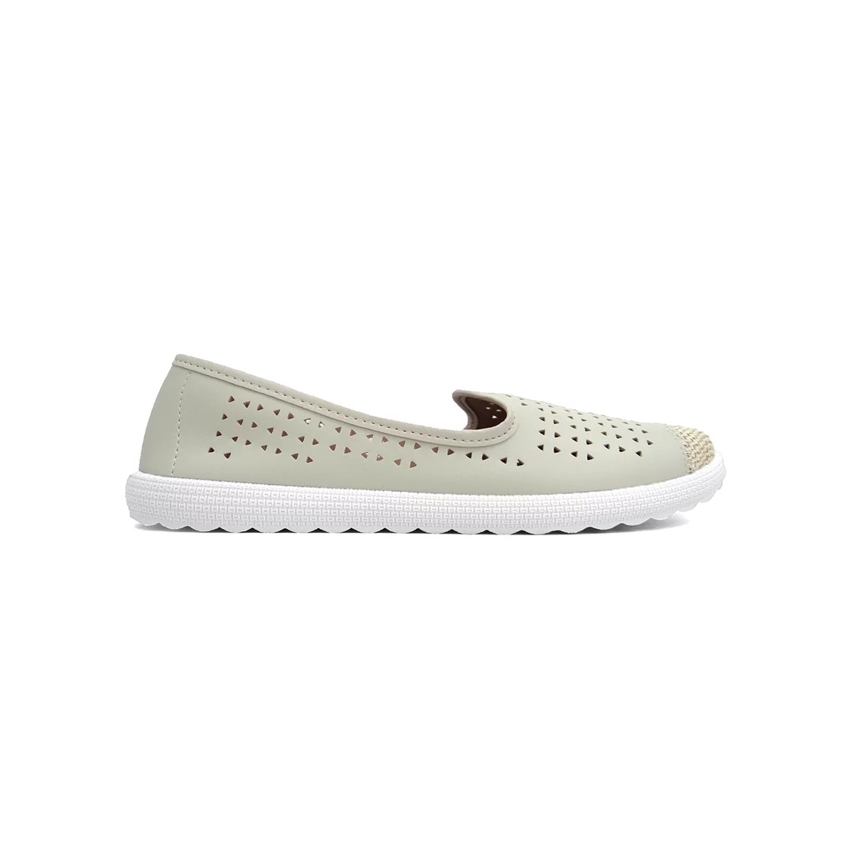 Sapatilha Moleca Espadrille 5748.119 Branco/Cru Sapatilha Moleca Espadrille 5748.119 Branco/Cru