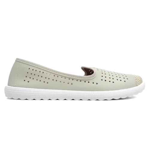 Detalhe - Sapatilha Moleca Espadrille 5748.119 Branco/Cru