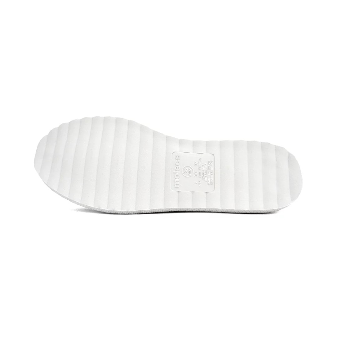 Sapatilha Moleca Espadrille 5748.119 Branco/Cru Sapatilha Moleca Espadrille 5748.119 Branco/Cru
