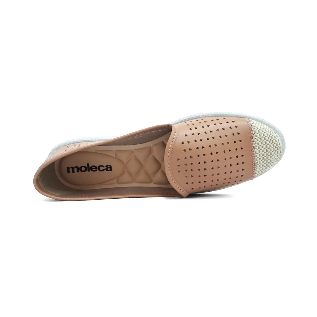 Sapatilha Moleca Espadrille 5748.119 Nude/Cru