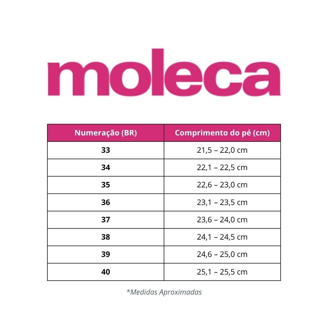 Sapatilha Moleca Feminina 5829.100 Dourado
