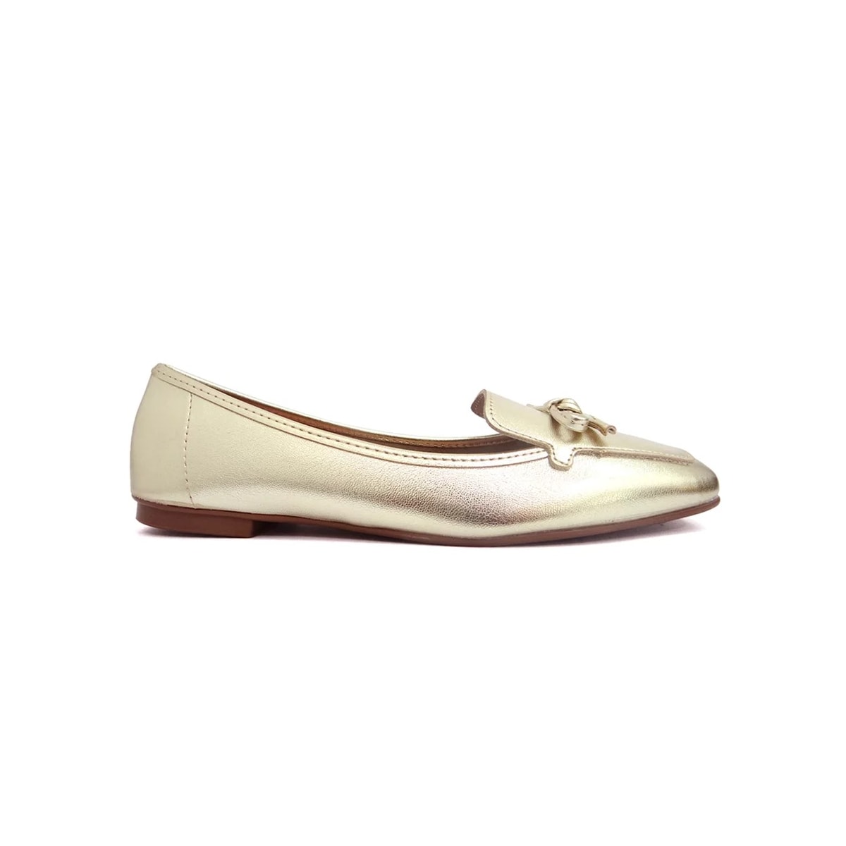 Sapatilha Moleca Mocassim 5737.203 Dourado Sapatilha Moleca Mocassim 5737.203 Dourado