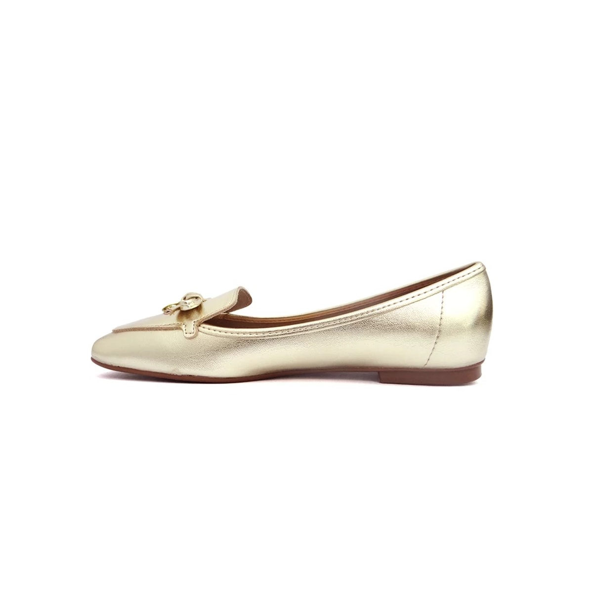 Sapatilha Moleca Mocassim 5737.203 Dourado Sapatilha Moleca Mocassim 5737.203 Dourado