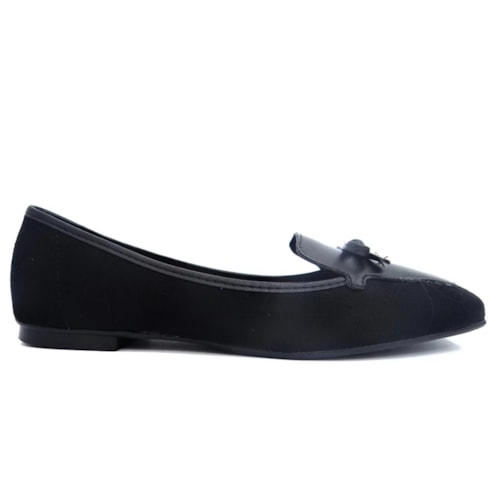 Sapatilha Moleca Mocassim 5737.203 Preto