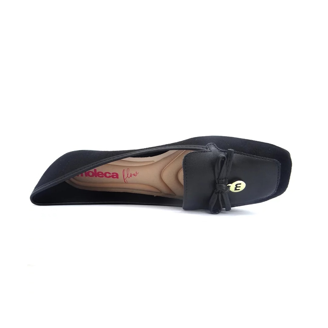 Sapatilha Moleca Mocassim 5737.203 Preto
