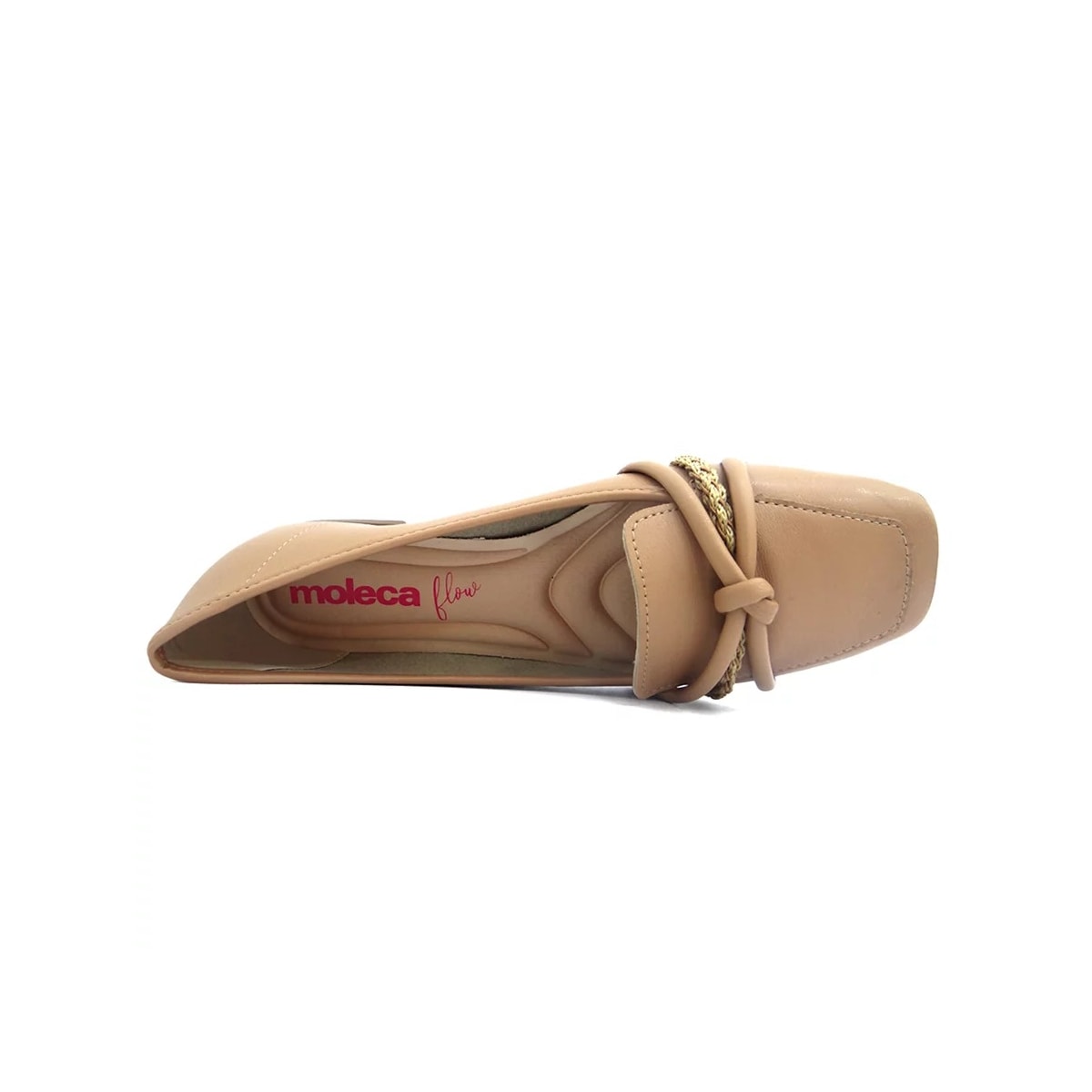 Sapatilha Moleca Mocassim 5737.212 Tan/Multi Tan Sapatilha Moleca Mocassim 5737.212 Tan/Multi Tan