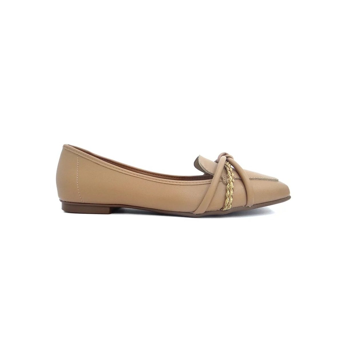 Sapatilha Moleca Mocassim 5737.212 Tan/Multi Tan Sapatilha Moleca Mocassim 5737.212 Tan/Multi Tan