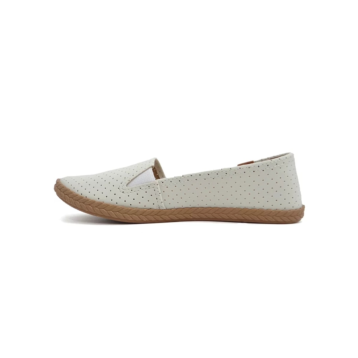 Sapatilha Moleca Tipo Alpargata 5287.210 Branco Off Sapatilha Moleca Tipo Alpargata 5287.210 Branco Off