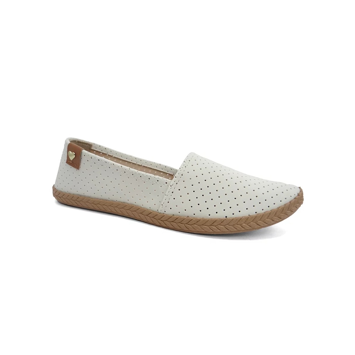 Sapatilha Moleca Tipo Alpargata 5287.210 Branco Off Sapatilha Moleca Tipo Alpargata 5287.210 Branco Off