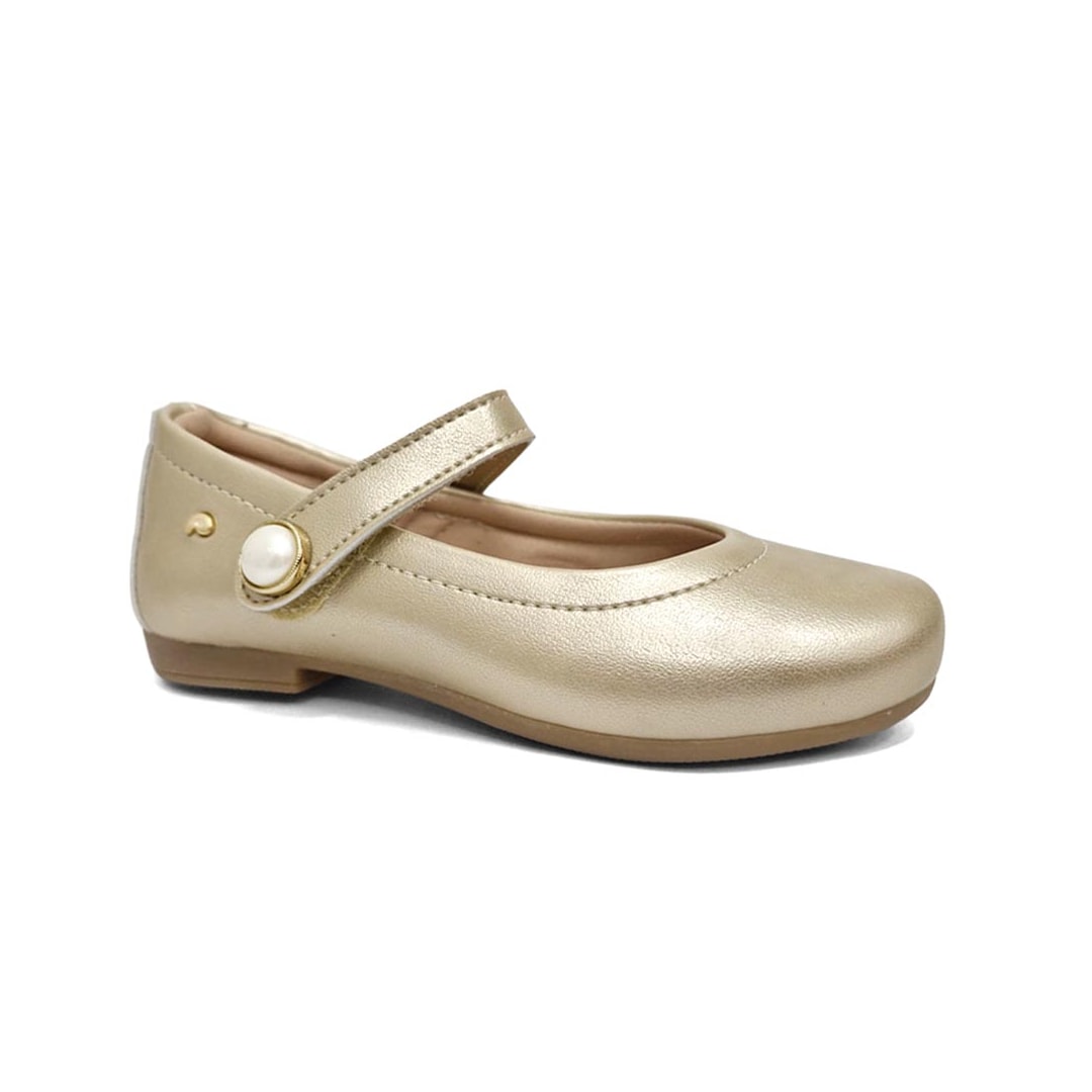 Sapatilha Pampili Infantil Angel 100.500 Dourado Sapatilha Pampili Infantil Angel 100.500 Dourado