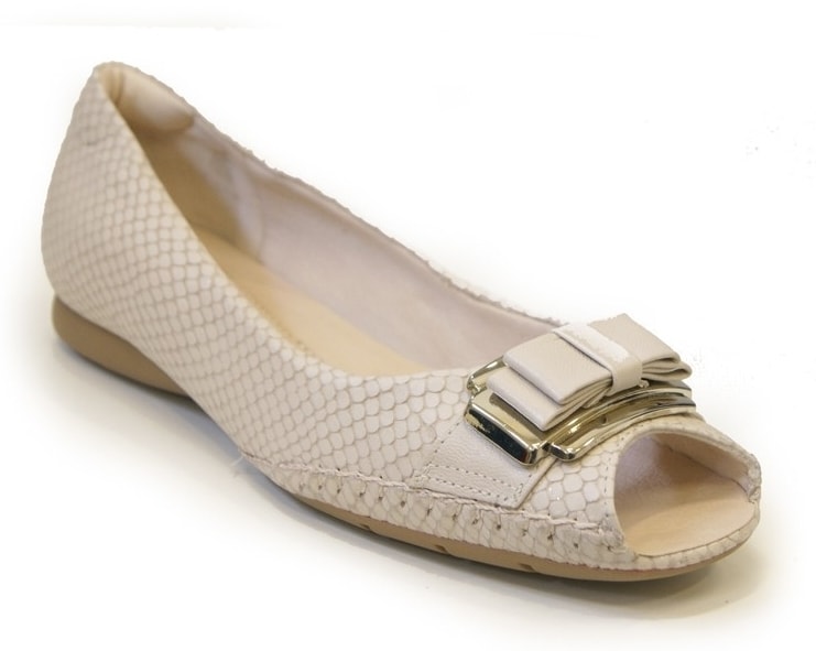 sapatilha peep toe usaflex