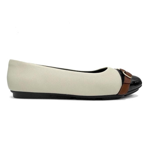 Detalhe - Sapatilha Piccadilly 122031 Off White