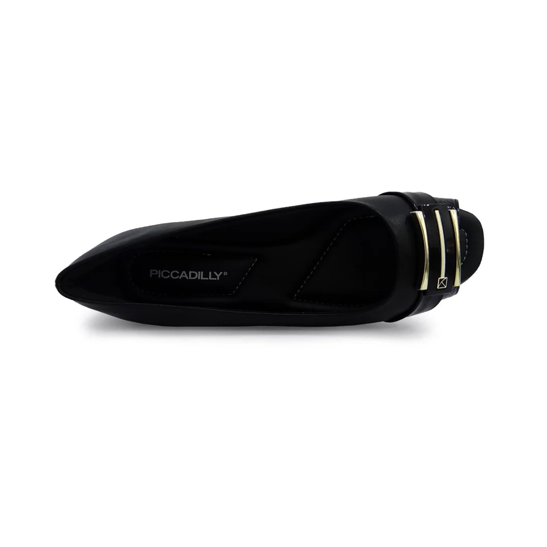Sapatilha Piccadilly Aberta Conforto 10304 Preto