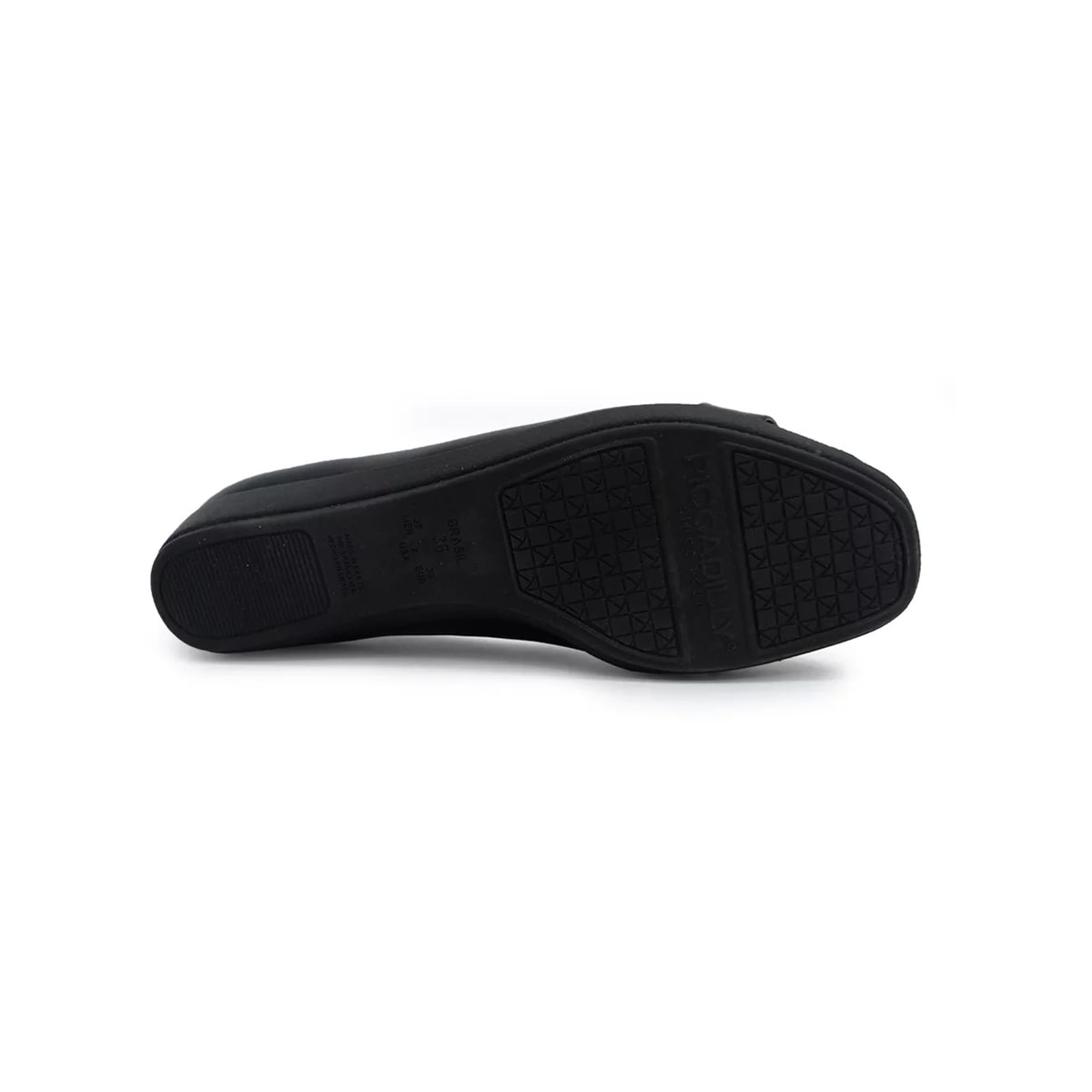 Sapatilha Piccadilly Aberta Conforto 10304 Preto