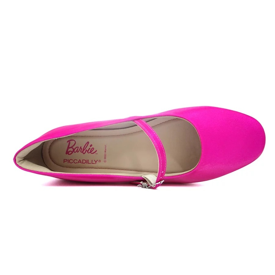 Sapatilha Piccadilly Boneca Barbie 120012 Rosa Metalizado