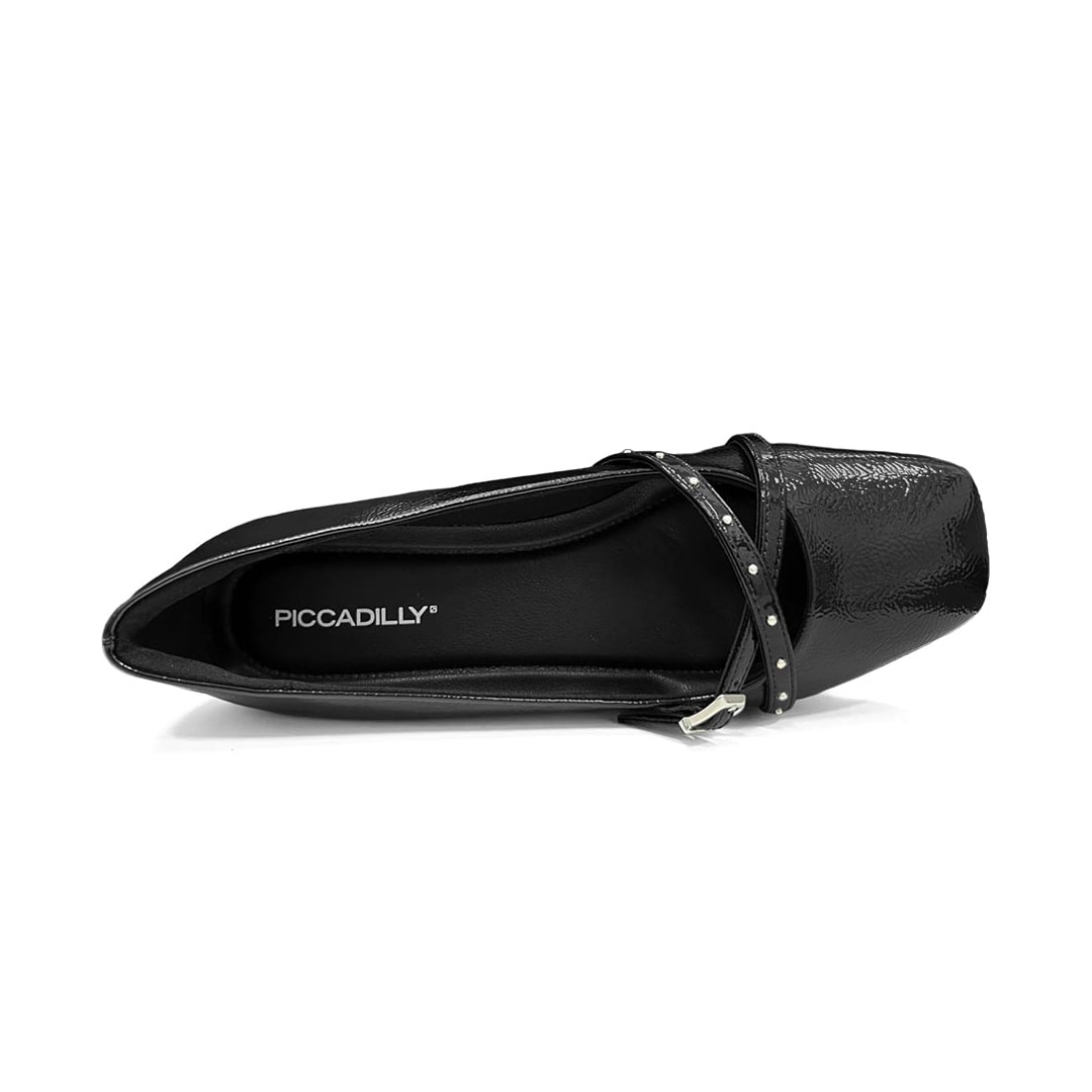 Sapatilha Piccadilly Boneca Com Brilho Vanessa 270002 Preto