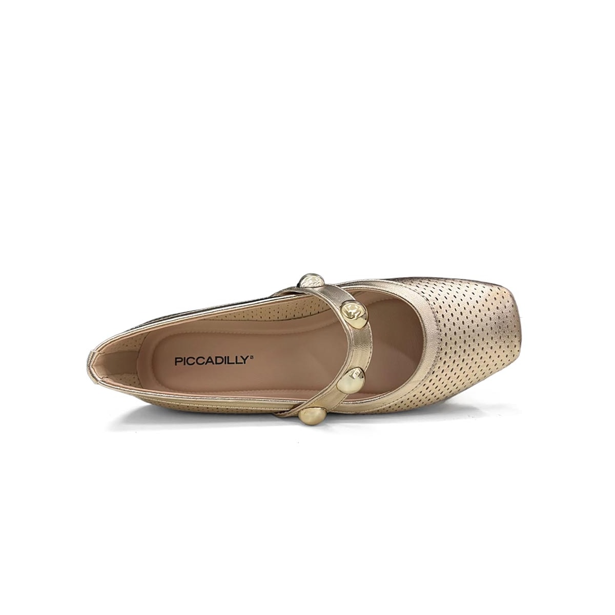 Sapatilha Piccadilly Boneca Com Brilho Vanessa 270005 Ouro Sapatilha Piccadilly Boneca Com Brilho Vanessa 270005 Ouro