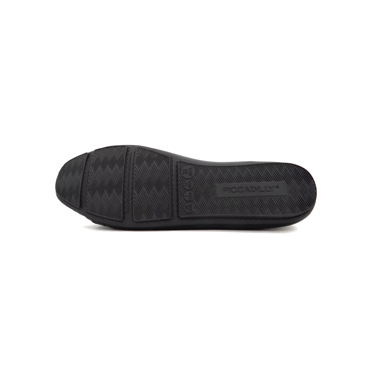 Sapatilha Piccadilly Conforto 122019 Preto