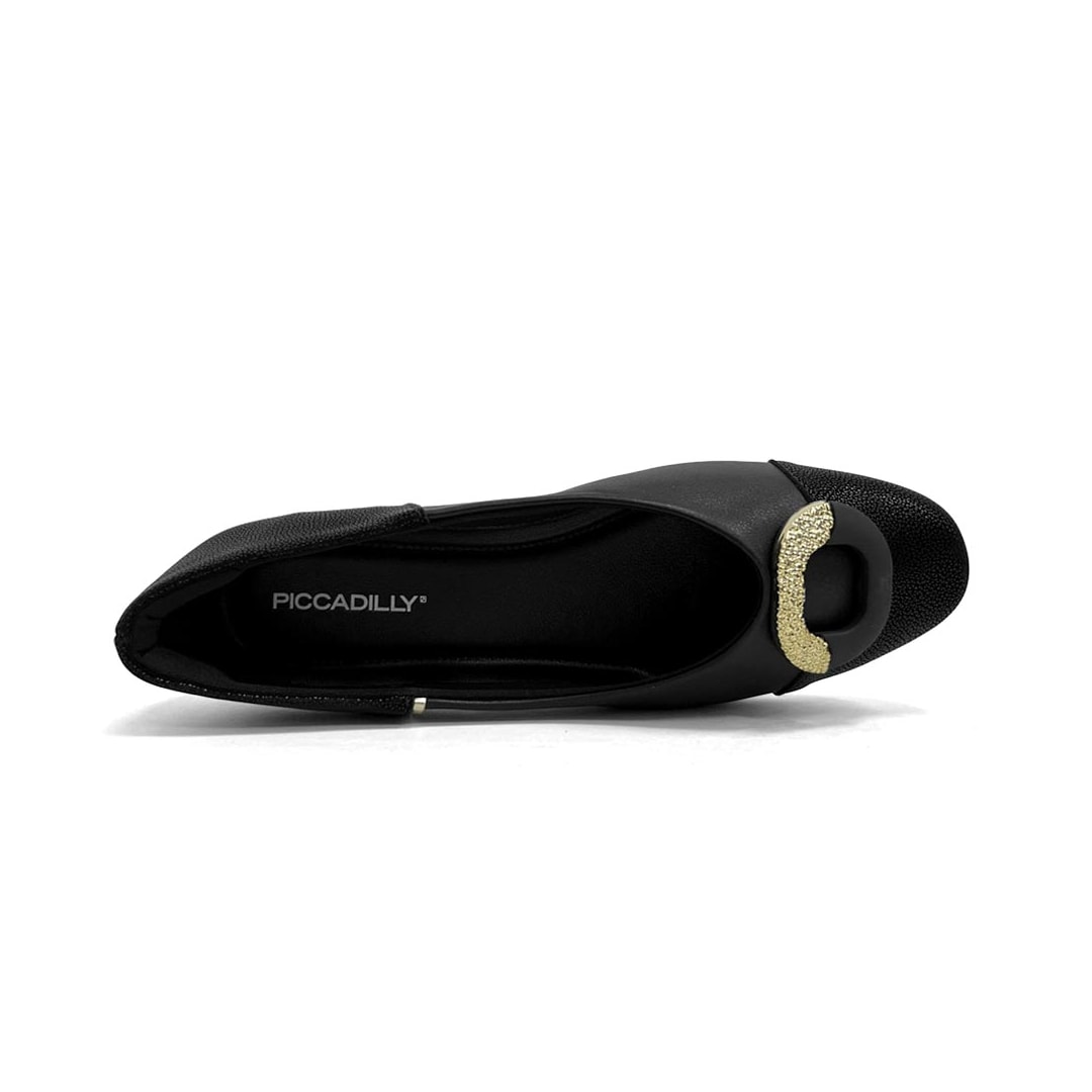 Sapatilha Piccadilly Conforto 250277 Preto