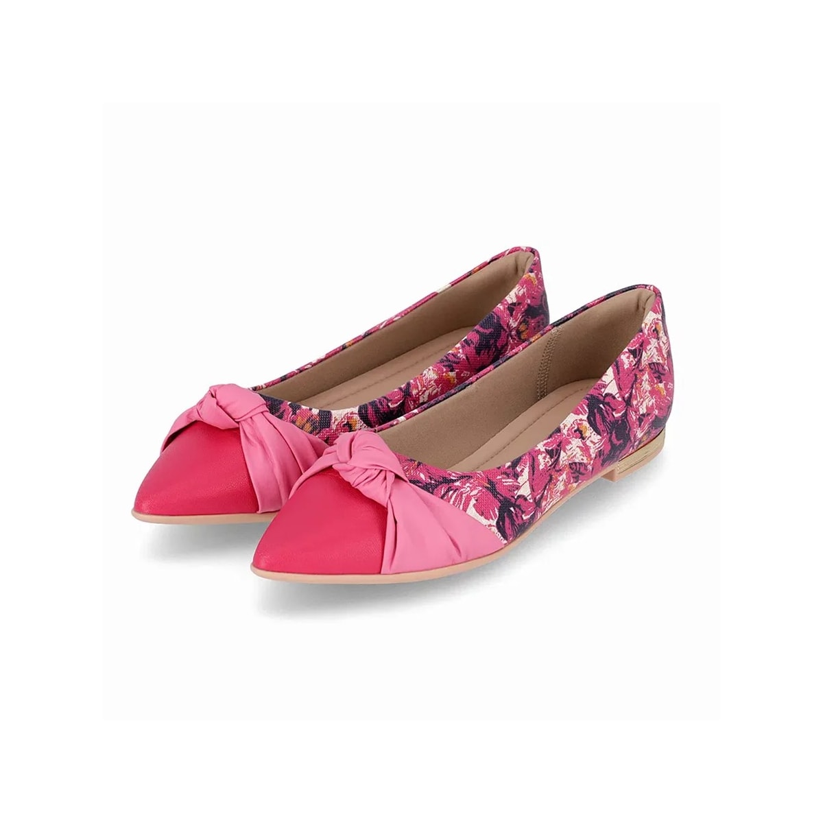 Sapatilha Piccadilly Conforto 274091 Pitaya/Floral Sapatilha Piccadilly Conforto 274091 Pitaya/Floral
