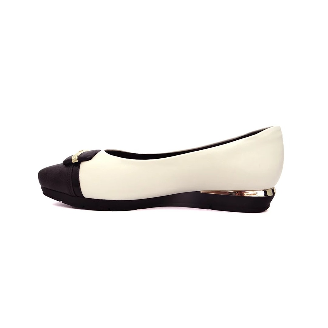 Sapatilha Piccadilly Joanete 147196 Off White/Preto