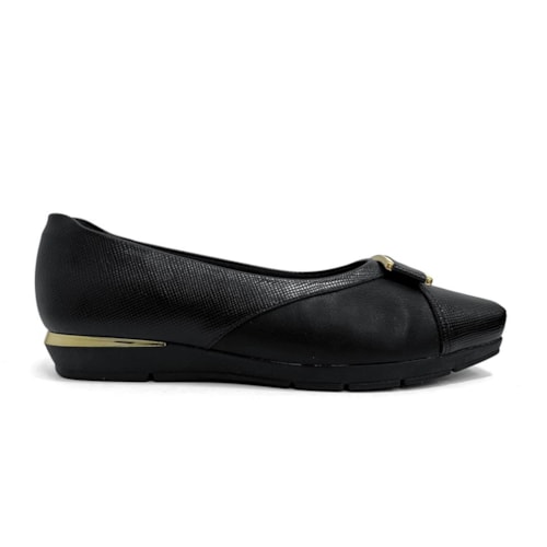 Detalhe - Sapatilha Piccadilly Joanete 147328 Preto