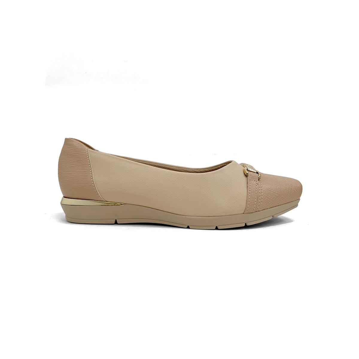 Sapatilha Piccadilly Joanete 147330 Nude Claro