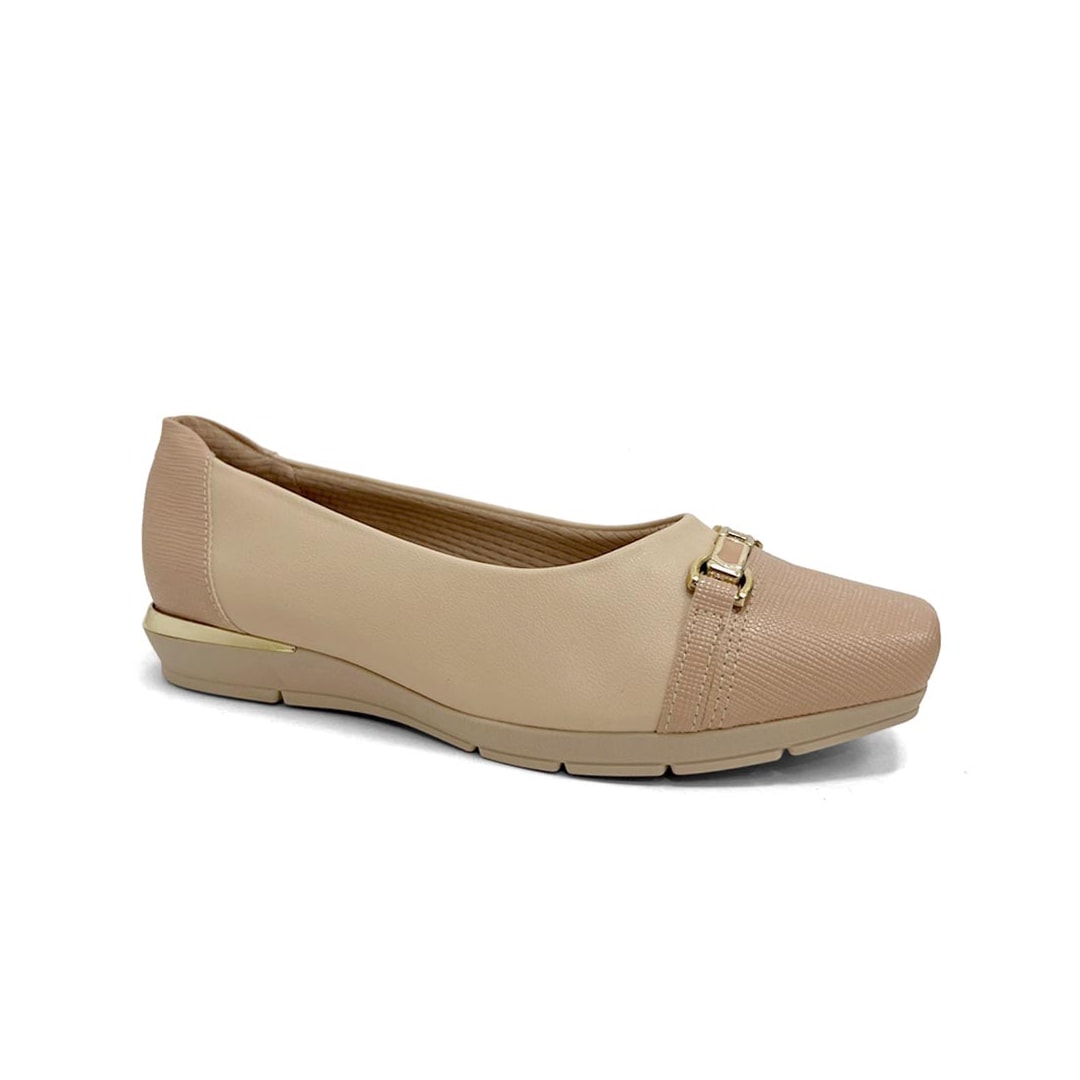 Sapatilha Piccadilly Joanete 147330 Nude Claro