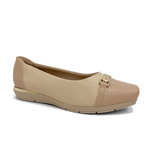 Sapatilha Piccadilly Joanete 147330 Nude Claro