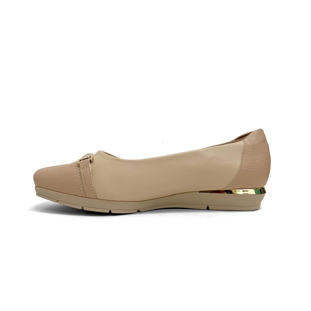 Sapatilha Piccadilly Joanete 147330 Nude Claro