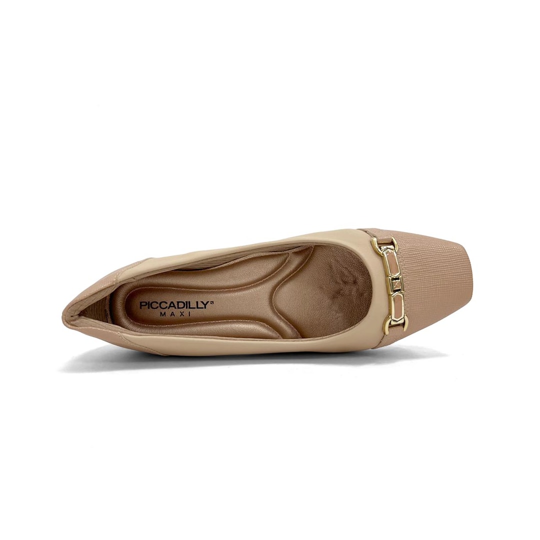 Sapatilha Piccadilly Joanete 147330 Nude Claro
