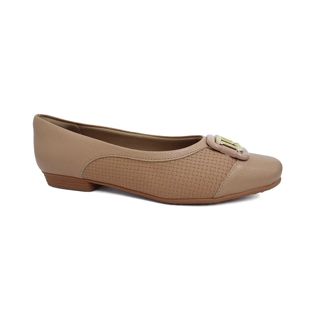Sapatilha Piccadilly Joanete 250228 Nude Claro